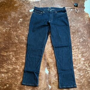 LANDS’ END MENS 36 x 33 SQUARE RIGGER JEANS ATHLETIC FIT NEW WITH TAGS